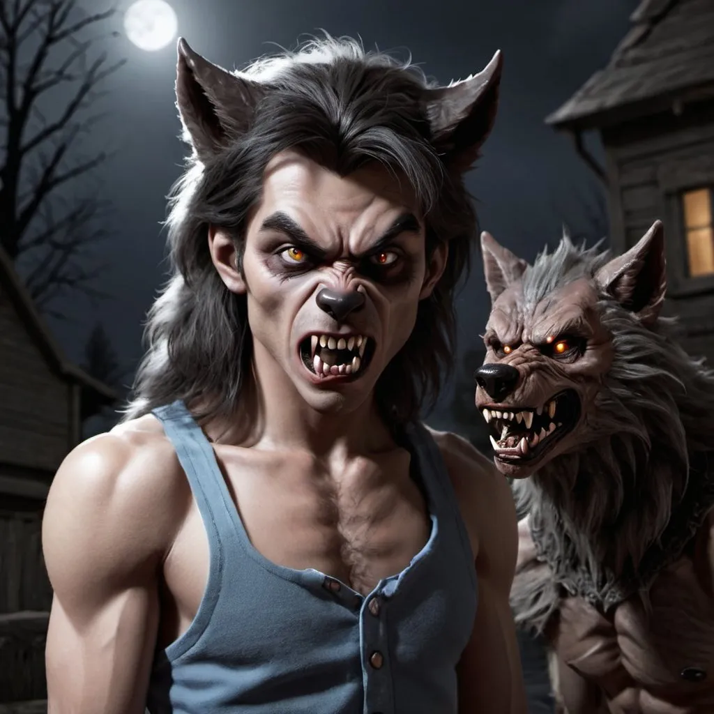 Prompt: nez Werewolf