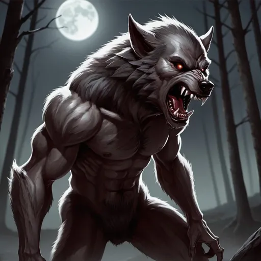 Prompt: werewolf