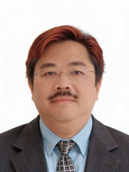 Prompt: The images Image1, Image2, Image3, Image4 represent the character. the character's clothing is Image5. 生成角色头部特写视图。保持自然表情，正视镜头。使用纯白色背景。确保头部完整呈现，符合人体比例。