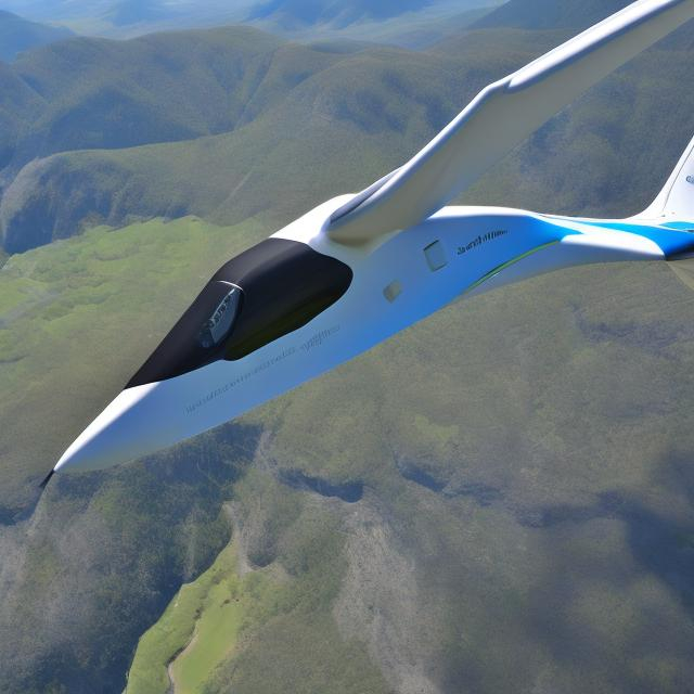 Prompt: Sailplane into rockface