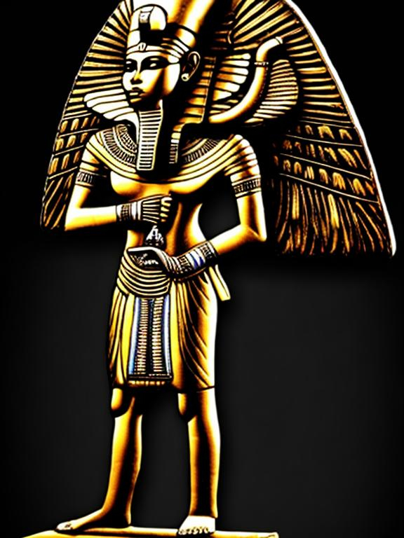 Prompt: Create an Egyptian god