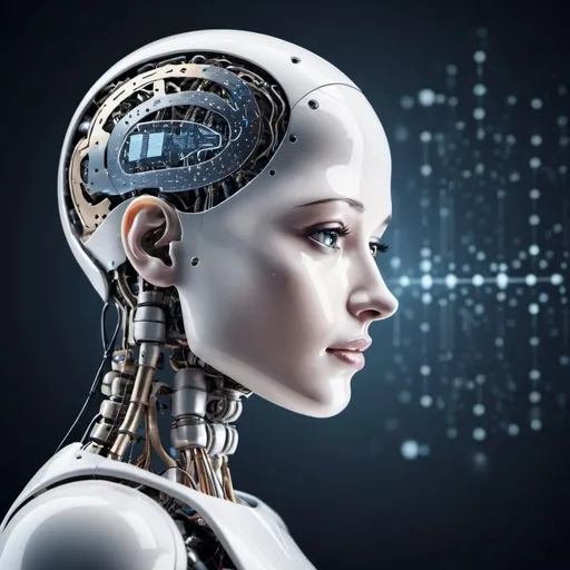 Prompt: a picture illustrating the question: what is Artificial Intelligence?