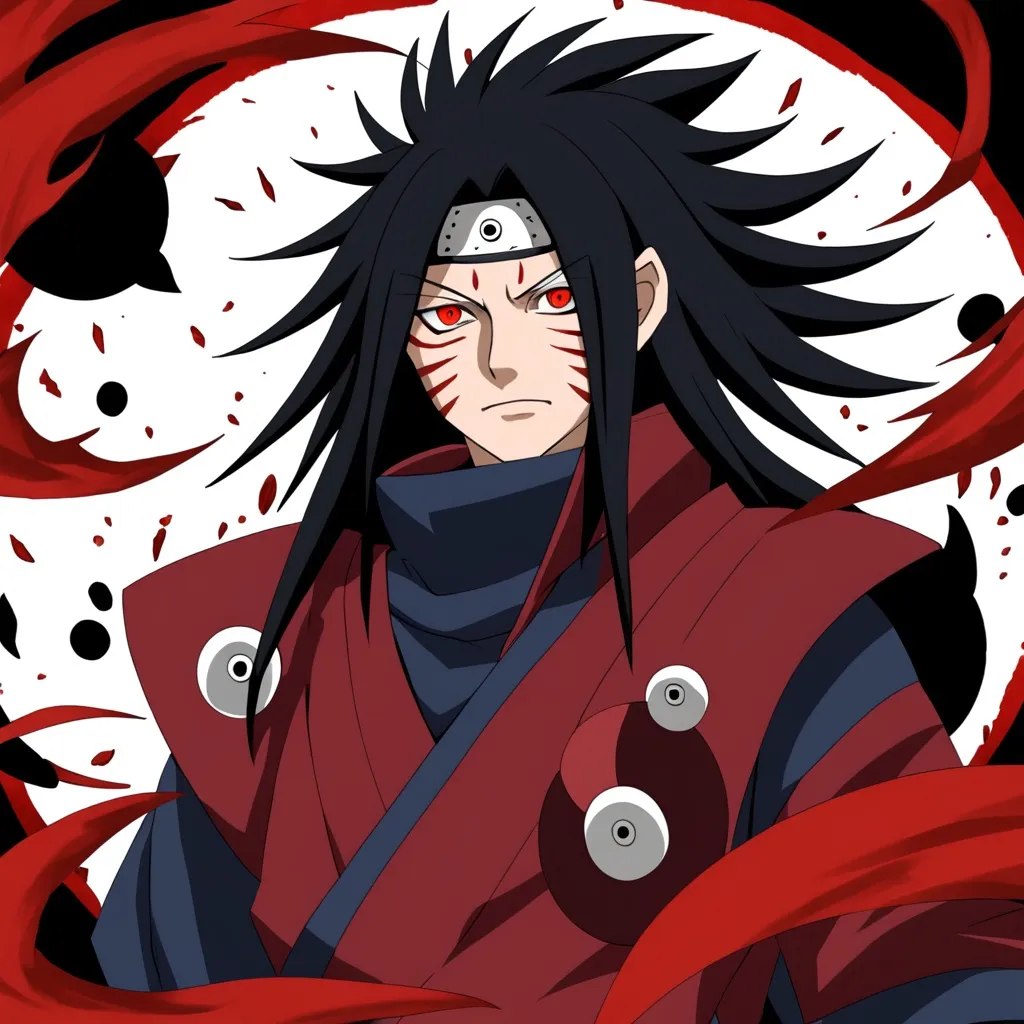 Prompt: Madara Uchiha