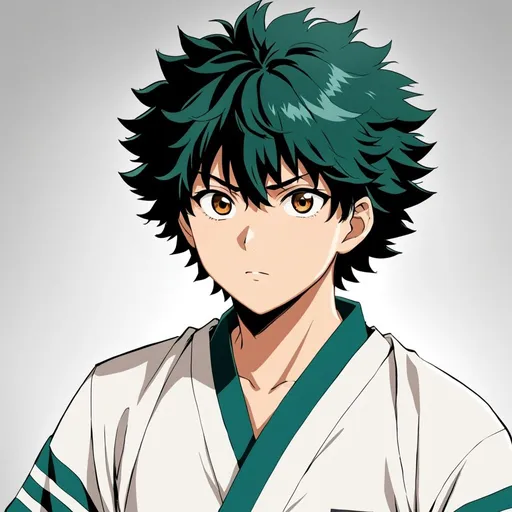 Prompt: Izuku Mdoriya if he went to Jujutsu high school