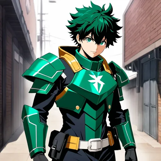 Prompt: sigma Deku vigilante