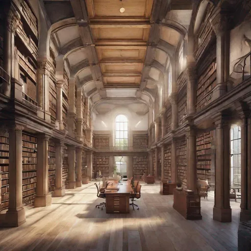 Prompt: Inclusive advertisement for being an archiver in an an ancient library,modern office setting with natural light, supportive and collaborative environment, diverse team, professional attire, high-quality, inclusive, modern, supportive, collaborative, diverse team, vibrant atmosphere, natural lighting