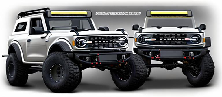 Prompt: 2021 Ford  bronco modification