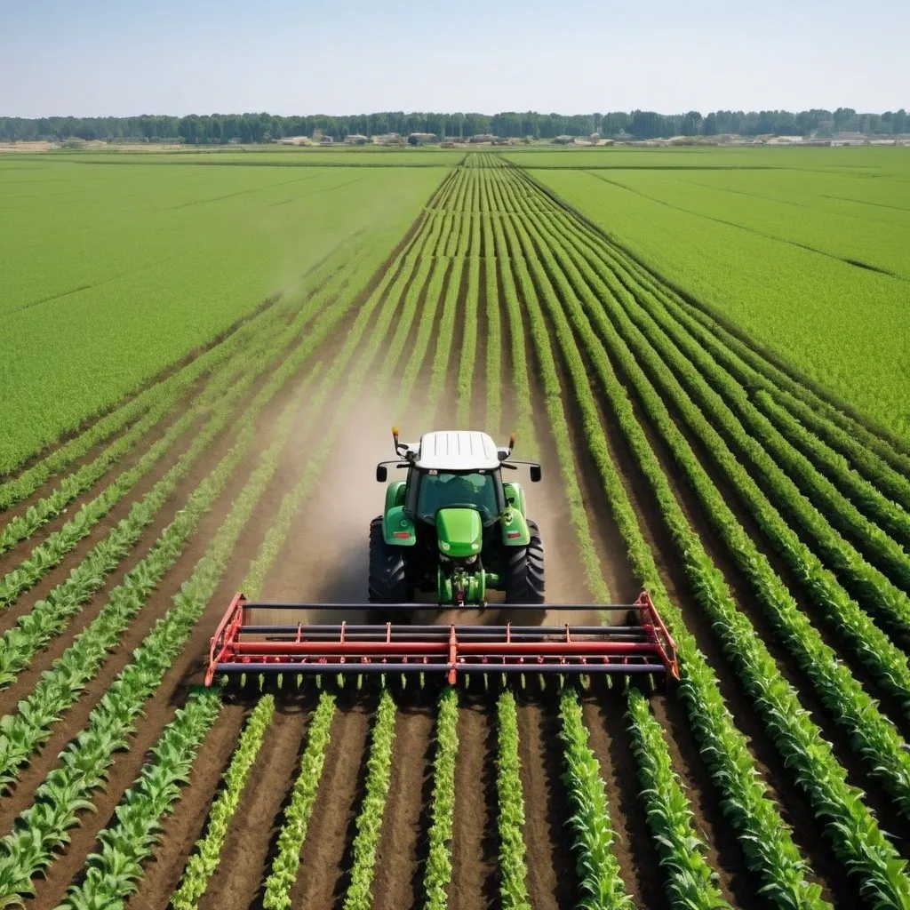 Prompt: advanced agriculture technology