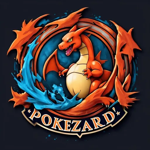 Prompt: A logo for my company ‘pokeZard collectibles’
Include a charizard inspiration to the logo design 