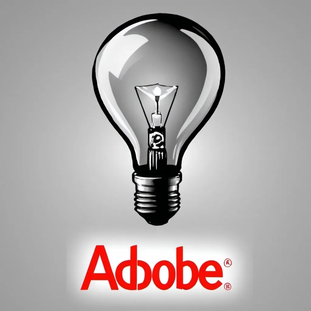 Prompt: give me the adobe corporation logo