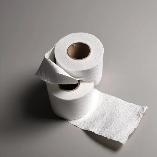 Prompt: toilet paper