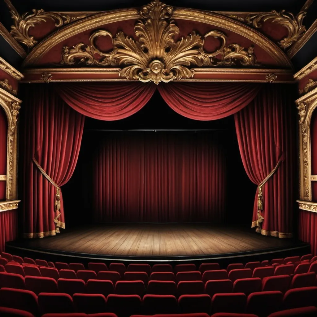 Prompt: I need a Theater stage