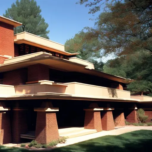 Prompt: Frank Lloyd Wright architecture 