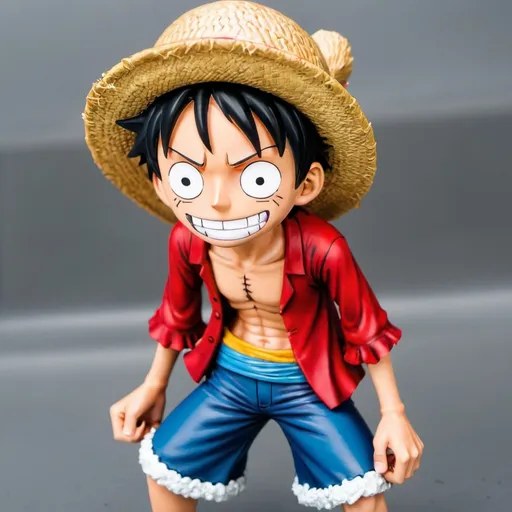 Prompt: Luffy from one piece