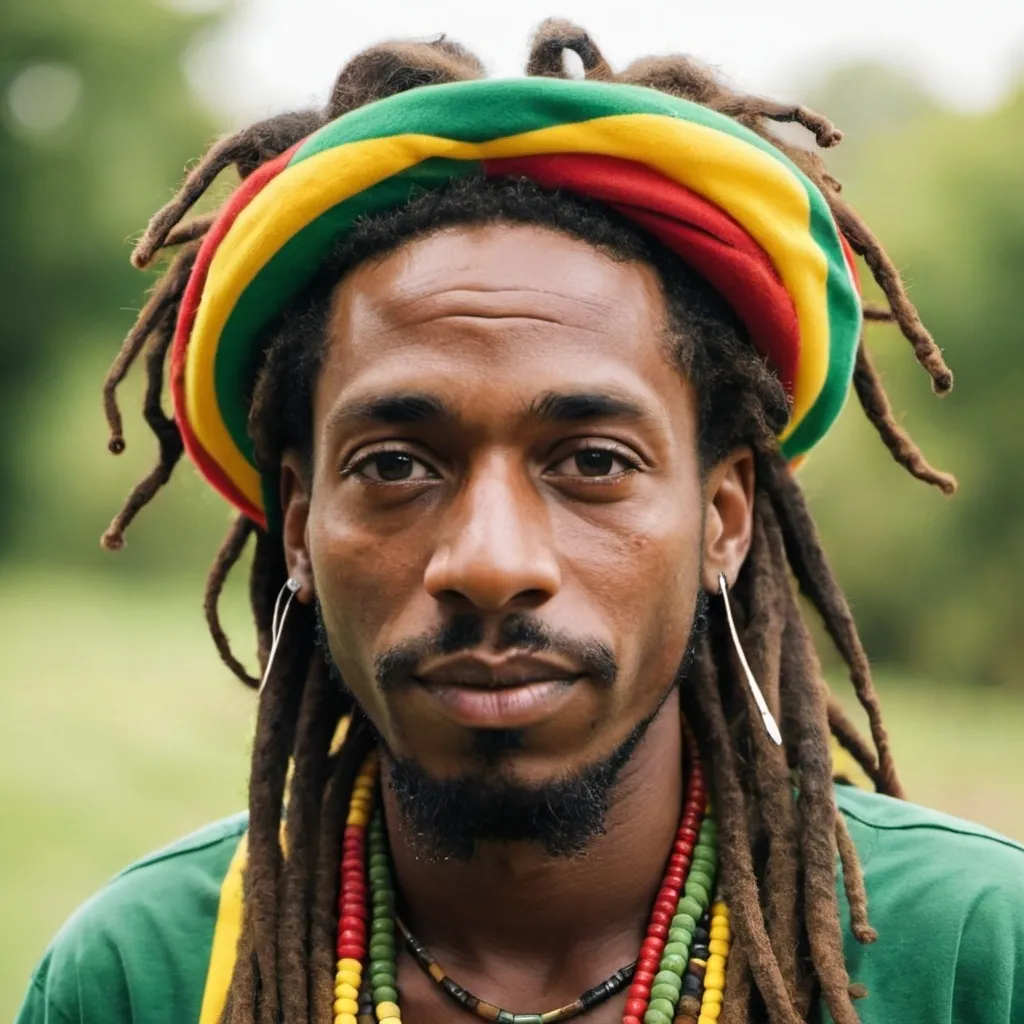 Prompt: a picture of a rastaman
