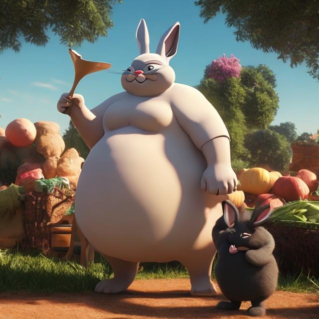 Prompt: big chungus