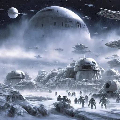 Prompt: star wars hoth
