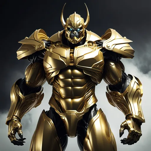 Prompt: gold titan
