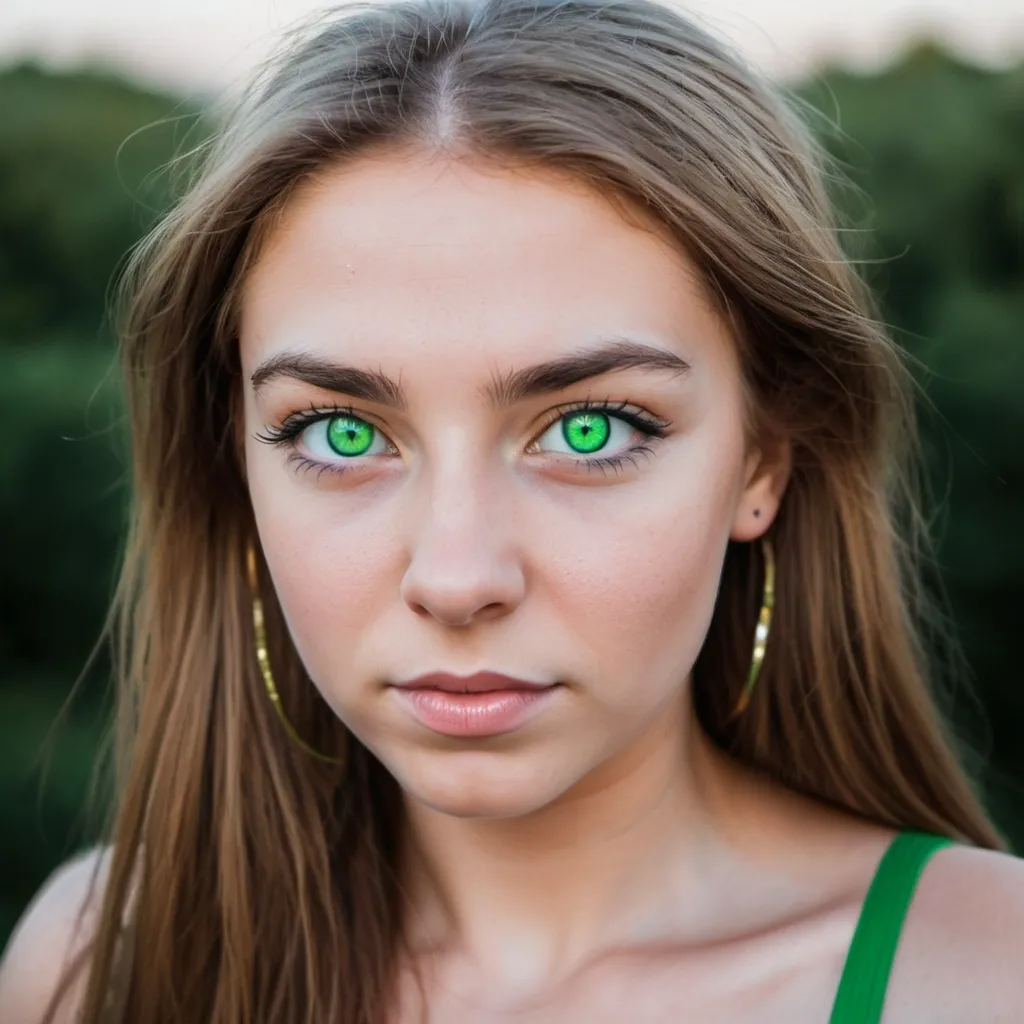Prompt: green eyed self validation