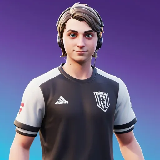 Prompt: World cup fortnite mongraal
