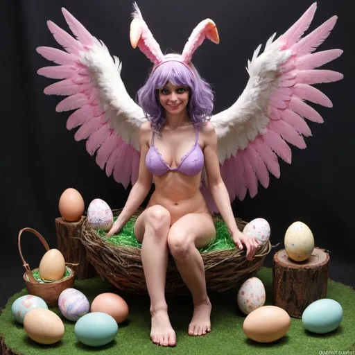 Prompt: Harpy Easter