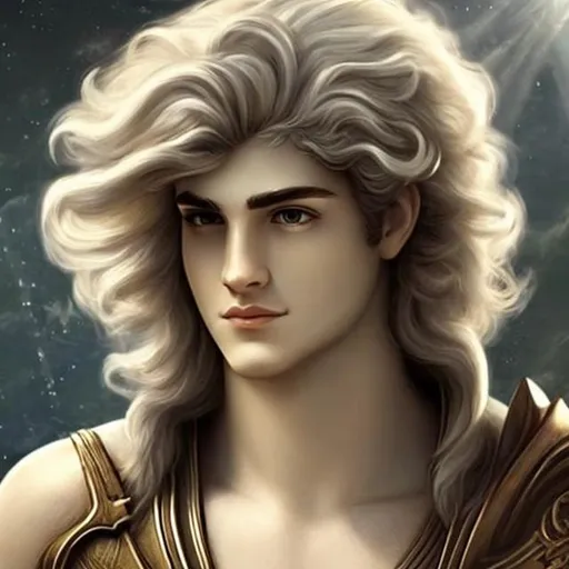 Prompt: How Apollo really looked like, greek god