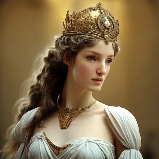 Prompt: How Hécate really looked like, greek goddess