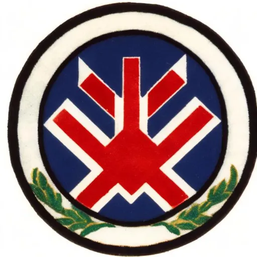 Prompt: United Baltic Duchy Roundel, WW2
