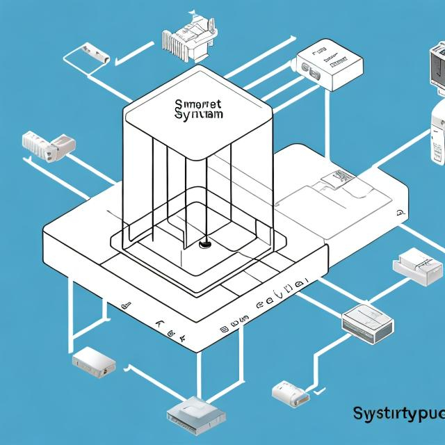 Prompt: Draw a system architecture  of a smart plug 