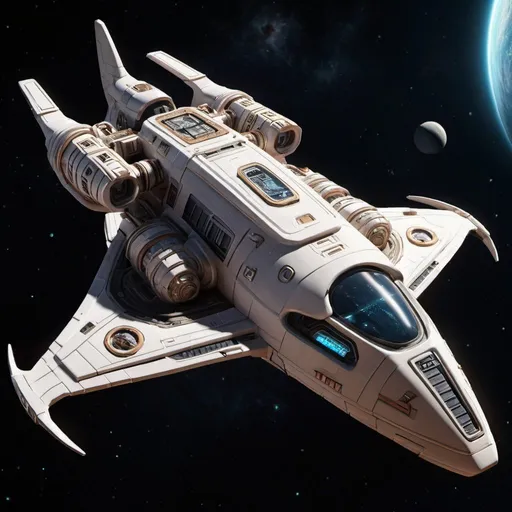 Prompt: Sci-fi roman space ship 
