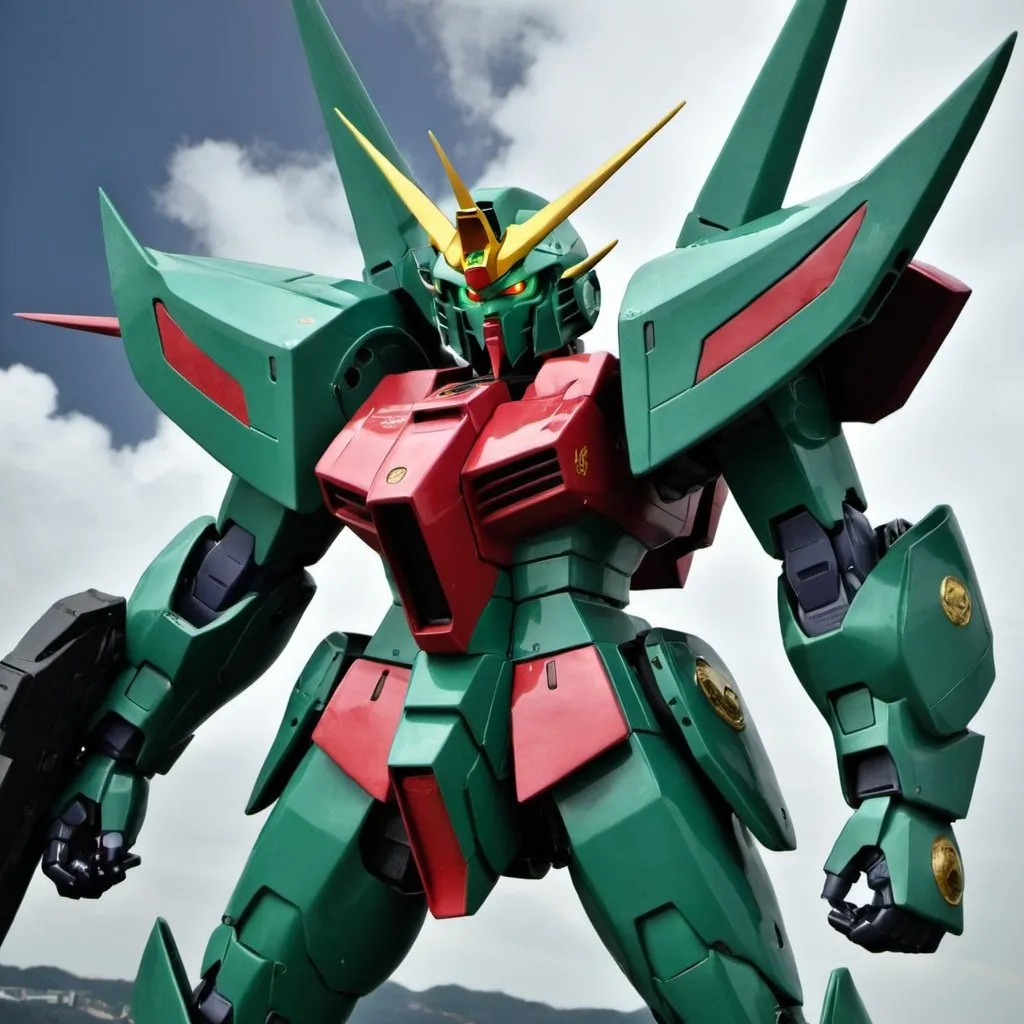 Prompt: Gundam Dagon 