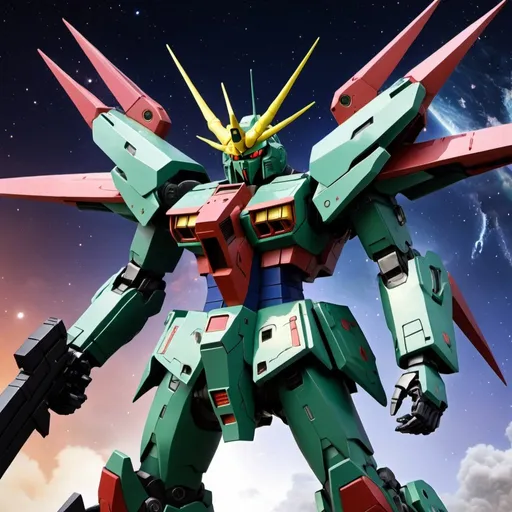 Prompt: Lovecraftian Gundam 