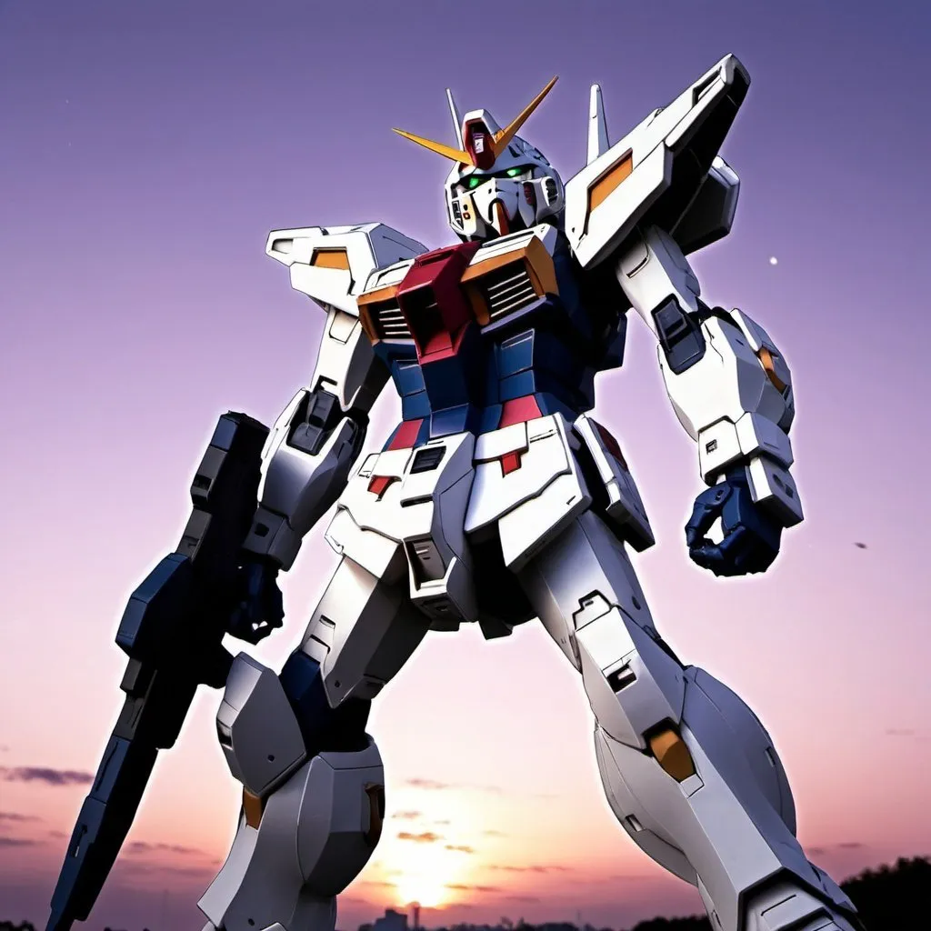 Prompt: Gundam Dusk