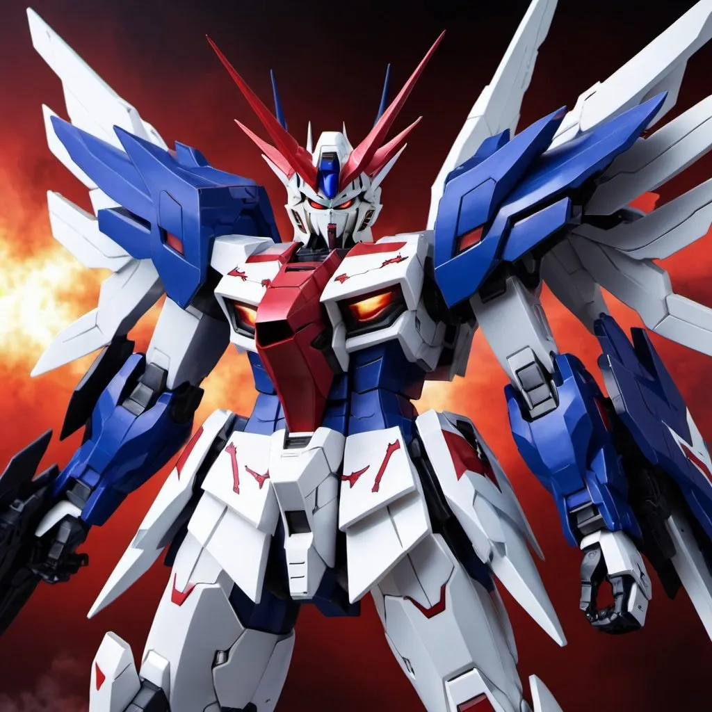 Prompt: Devil freedom Gundam 