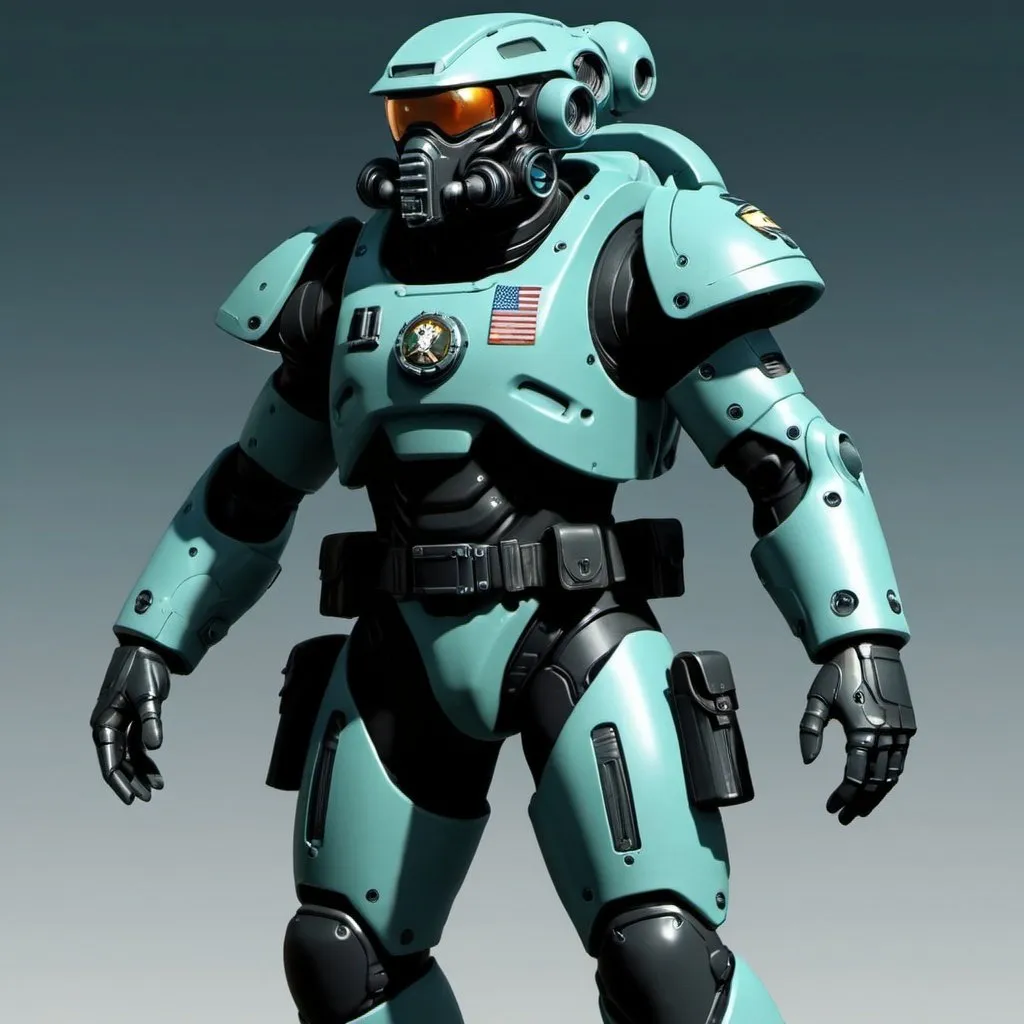 Prompt: Sci-fi marine 