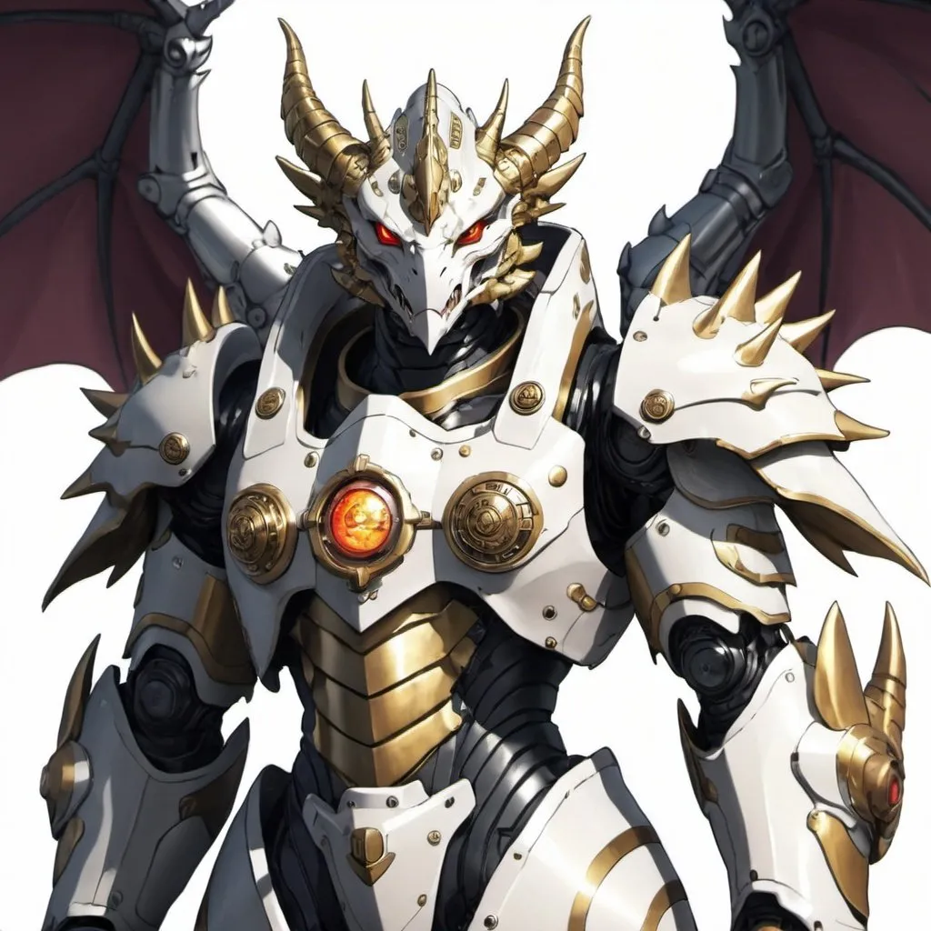 anime dragon armor