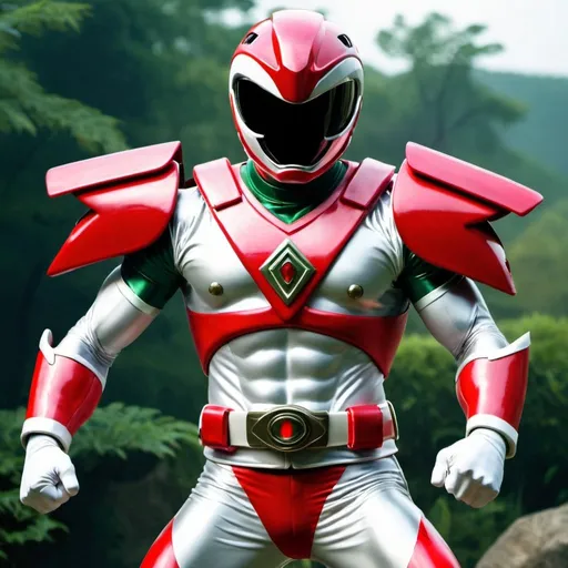 Prompt: Power ranger soldier