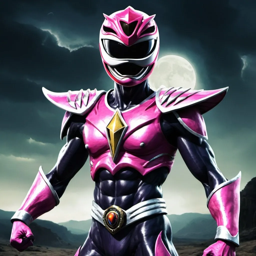 Prompt: Nightmare power ranger 