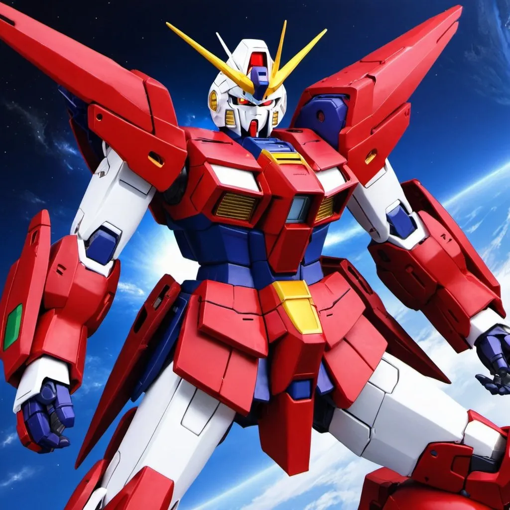 Red God Gundam