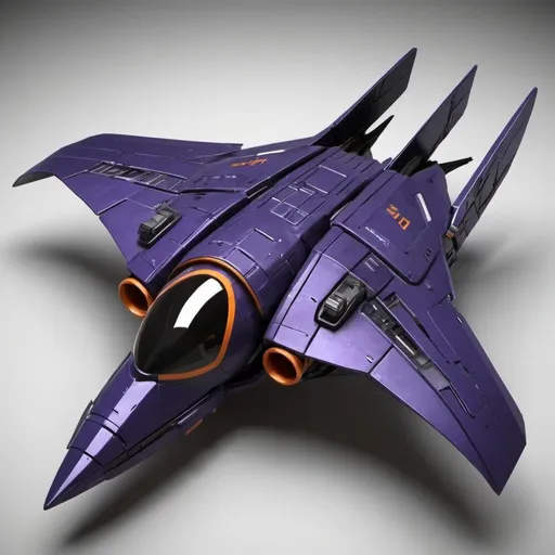 Prompt: Sci-fi raven space craft fighter 