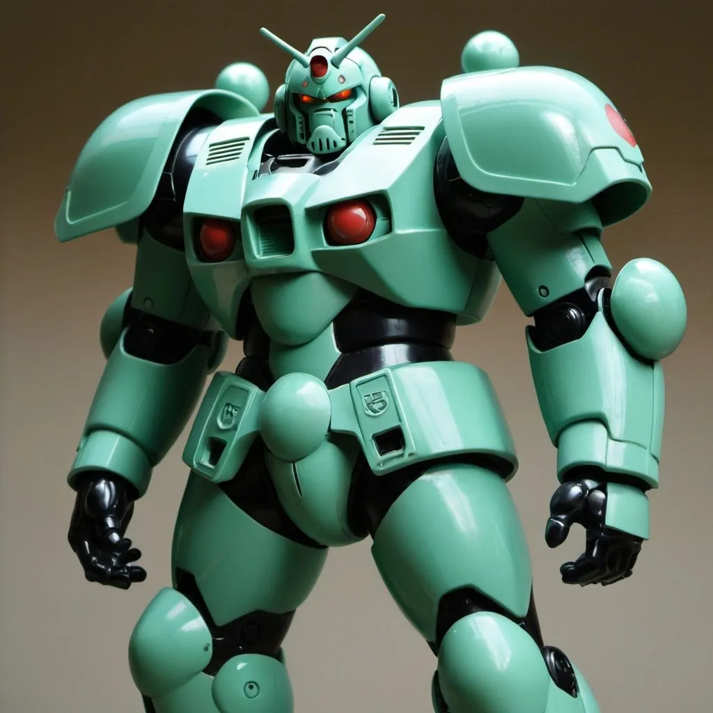 Prompt: Gouf in green