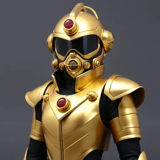 Prompt: Gold Zeon pilot 