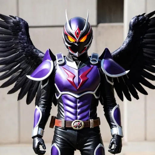 Prompt: Kamen rider raven