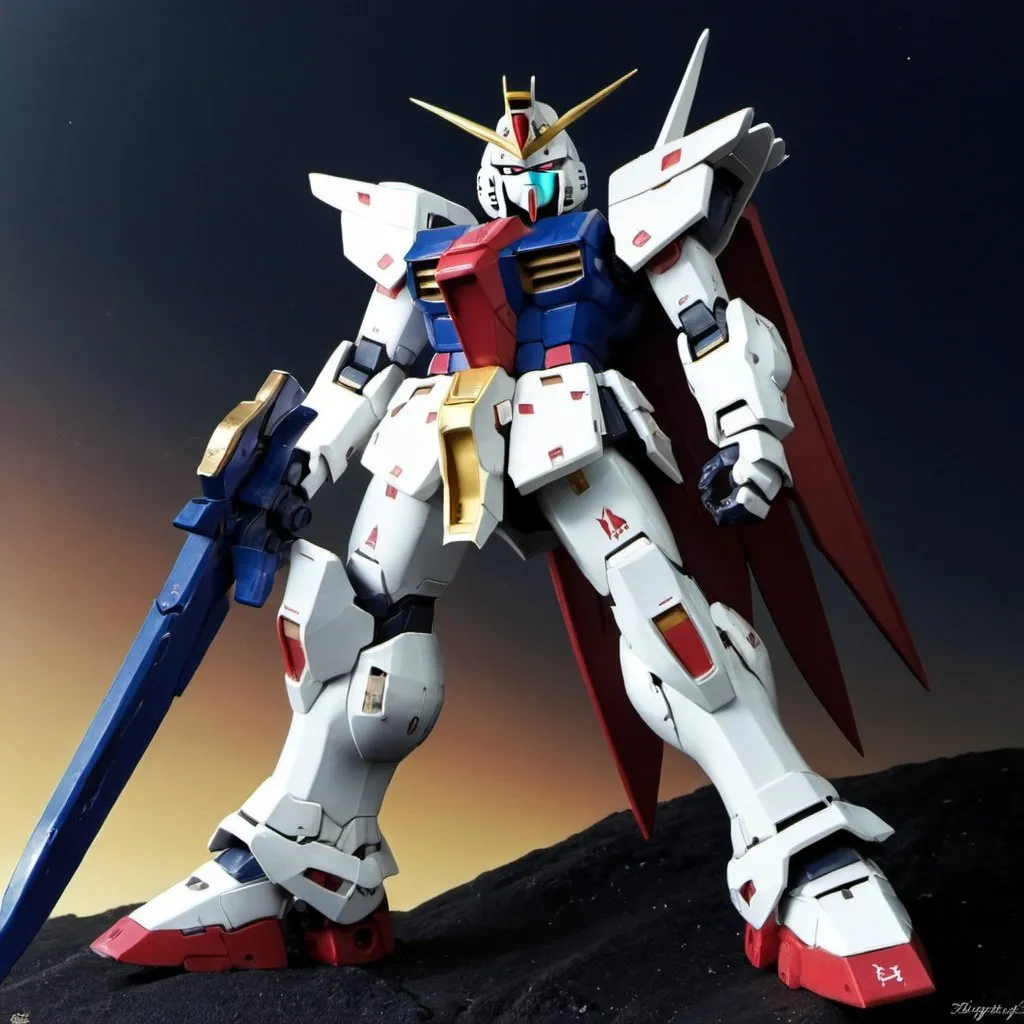 Prompt: Knight Gundam 