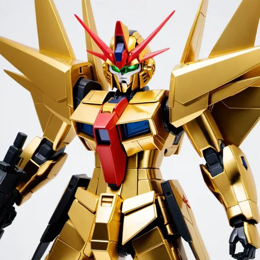 Prompt: Gold destiny gundam