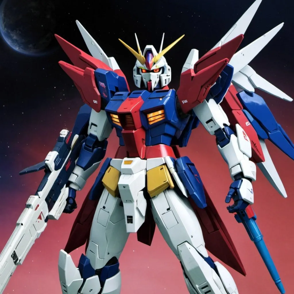 Prompt: Destiny gundam