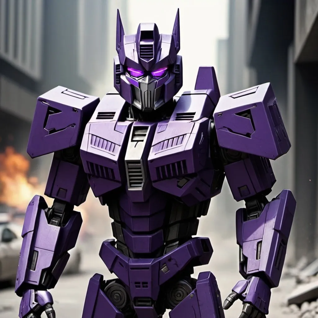 Prompt: Decepticon soldier 