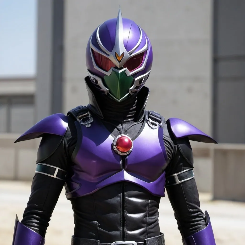 Prompt: Kamen rider raven