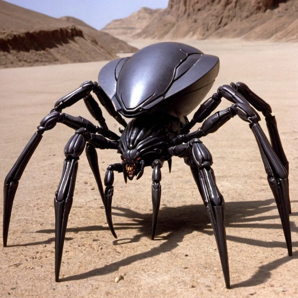 Prompt: Starship troopers arachnid 