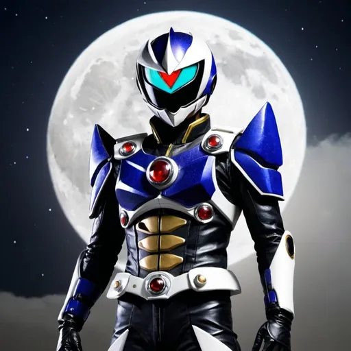 Prompt: Kamen rider moon